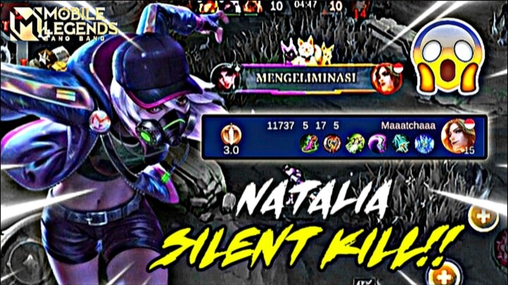 NATALIA MODE PEMBUNUH! BACKLINE MUSUH HANCUR! 😱