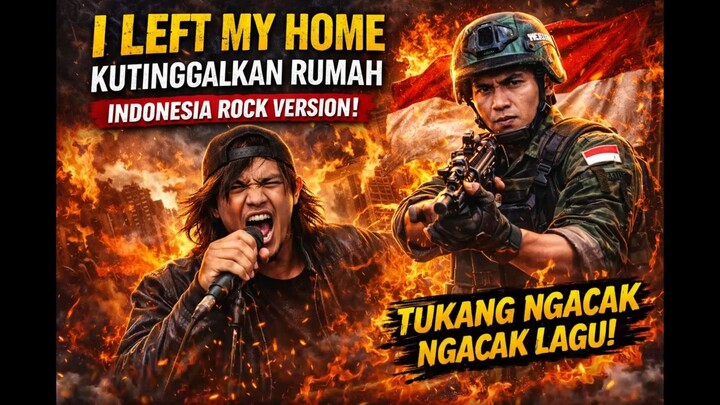 Lagu TNI - Kutinggalkan Rumah (Indonesia Vocal Version Rock Remix | Tukang Ngacak Ngacak Lagu)