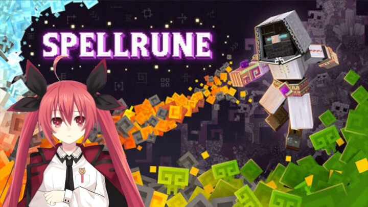 Minecraft, tapi sihir? [Minecraft Spellrune gameplay]