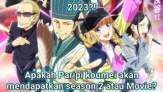 Kapan Paripi koumei season 2 rilis?