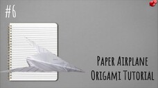 Paper Airplane Origami Tutorial 🛬