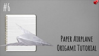 Paper Airplane Origami Tutorial 🛬