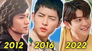 The Most Popular Korean Actor Every Year from 2010 to 2022