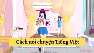 Cách để NPC nói tiếng việt trong game Sakura School Simulator #73 - BIGBI