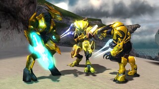 Halo 1 Elites VS. Halo 2 Anniversary Elites VS. Halo Reach Elites