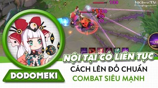 Onmyoji Arena | Dodomeki buff nội tại bắn quá ghê gớm, cách lên đồ và bảng ngọc chuẩn