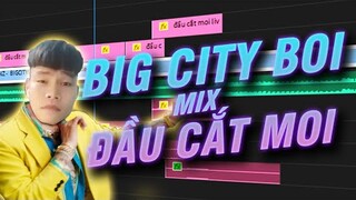 Hướng dẫn Mix Đầu Cắt Moi vào nền nhạc Bigcityboi trên Adobe Premiere | QuạHD