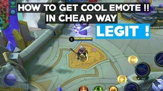 HOW TO GET COOL EMOTE ! CHEAPEST WAY !