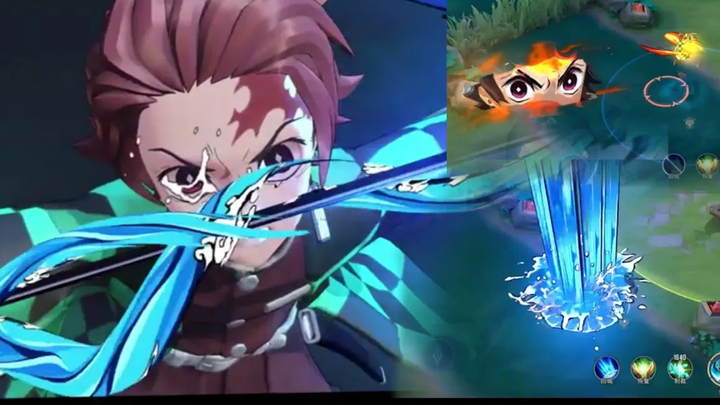 Rov Yan Tunjiro Demon Slayer New Skin ทันจิโร่ ดาบพิฆาตอสูร