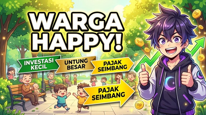 Investasi Kecil, Untung Besar! Tips Bikin Warga Happy di Kota!