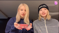 LISA饿了,ROSÉ给她做了牛排❤️