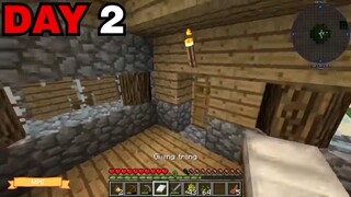 MINECRAFT Tận Thế Zombie P3 -100 Ngày Sinh Tồn - Day2 - MinecraftPocketEdition