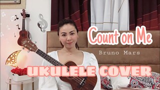 COUNT ON ME | Bruno Mars | UKULELE COVER | OST Tom & Jerry Movie