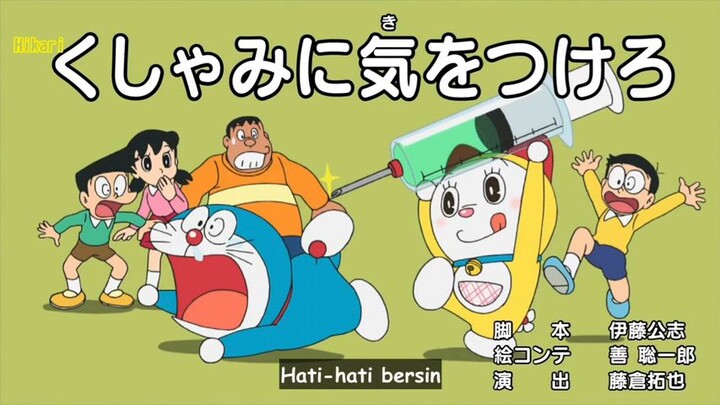 Doraemon - Hati-hati Bersin (Sub Indo)