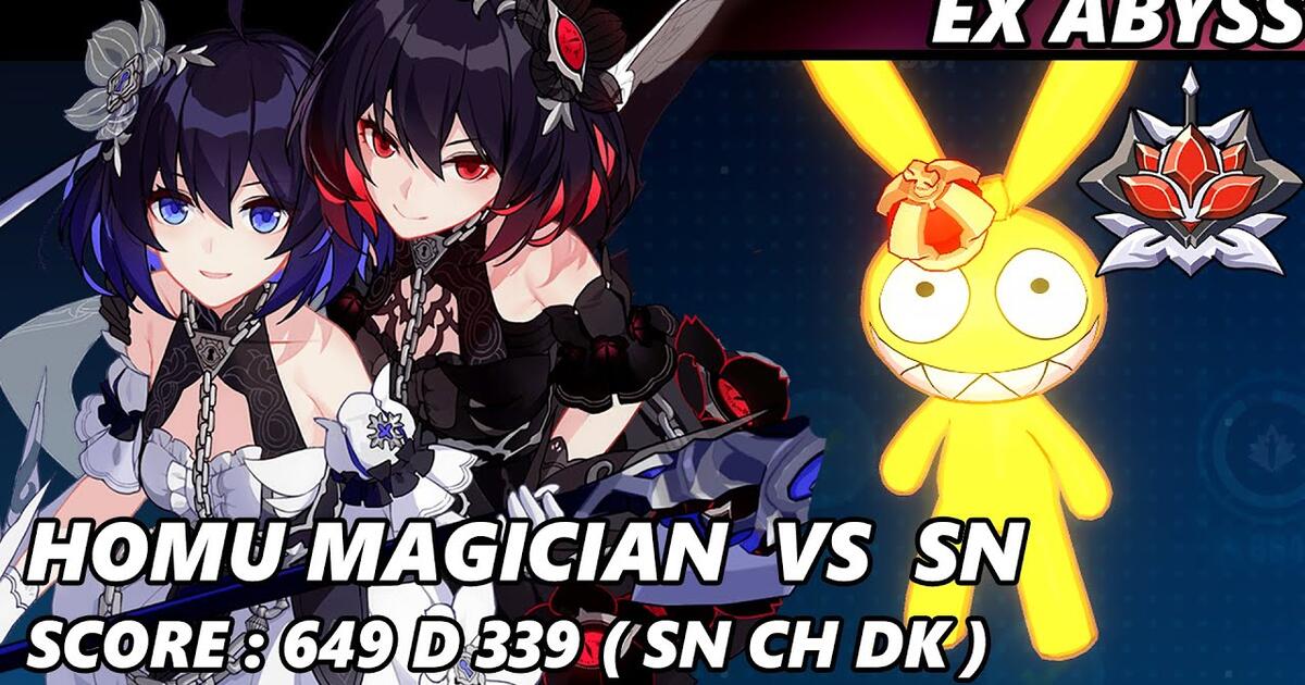 Ex Abyss] Homu Magician Vs Sn Ch Dk 649 (Rl D: 339) | Honkai Impact 3_Bstation