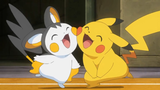 Emolga và pikachu cute clip