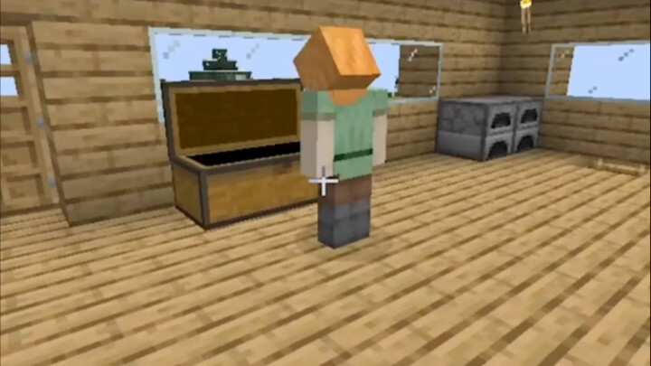 Minecraft: When you try to play a trick on your new friend