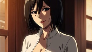 MIKASA HAMPIR BEGITU KARENA EREN