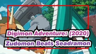 [Digimon Adventure: (2020)] Zudomon Beats Seadramon