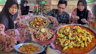 BUMBUnya LEUKOH.. Nikmat MERESAP, LEZATNYA Gak bisa NOLAK.. Masak PARE Sambel MATAH Teri KECOMBRANG