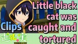 Clips |Little black cat was caught and tortured