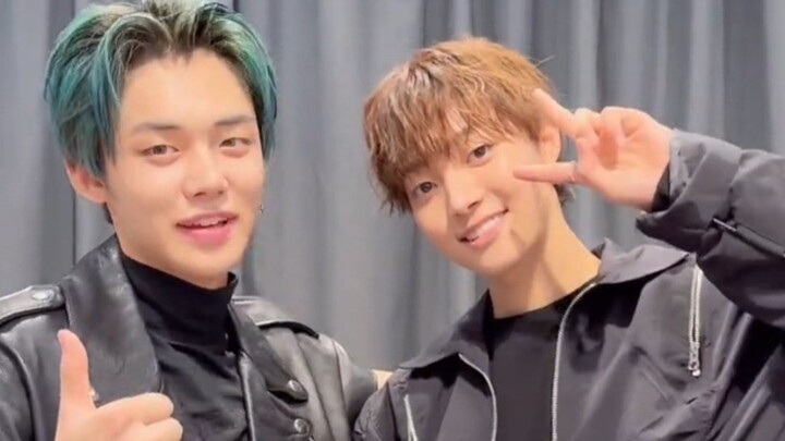 TXT Choi Yeonjun &TEAM EJ Byun Euiju Tantangan Tari Ring di TikTok 220914 TikTok Senang bertemu lagi