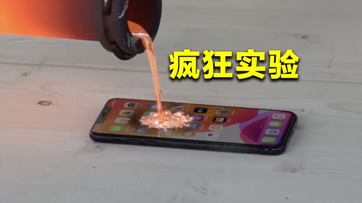 Điều gì sẽ xảy ra khi dung nham đổ lên iPhone? Cái kết thật bất ngờ!