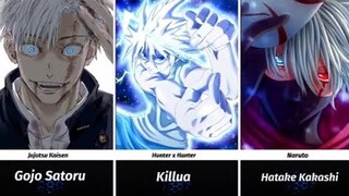 Anime Characters with White Hair