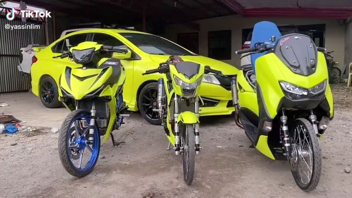 Be ride🍏💚 #motorshow