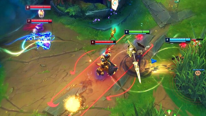 الحصان الصغير يلوي خصره، ولا مفر له من ذلك.