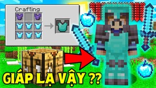 THỬ THÁCH SINH TỒN TRONG THẾ GIỚI TOÀN LÀ GIÁP TRONG MINECRAFT #23 *BỘ GIÁP KIM CƯƠNG CỰC MẠNH*