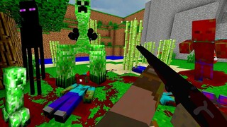 BRUTAL MINECRAFT: A DOOM Total Conversion Mod Where You Rip & Tear Through Minecraft's Blocky World!