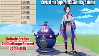 Core of the Apparatus Day 4 Freestyle Creations Guide - Robotic Crafted & Challenge Rewards