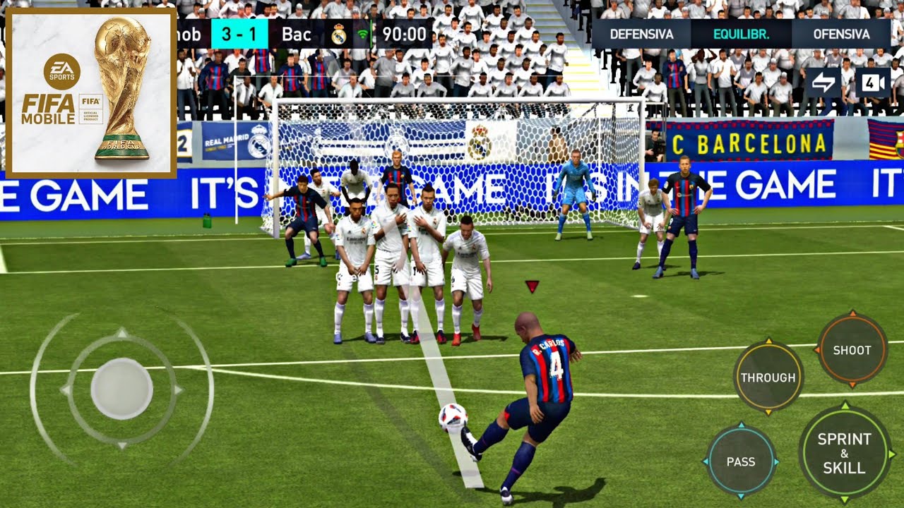 FIFA 22 MOBILE  FULL PSG! MESSI, NEYMAR, MBAPPÉ - GAMEPLAY PART 4 (ULTRA  GRAPHICS 60 FPS) 