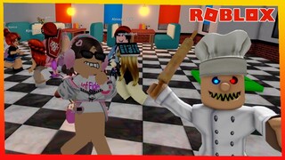 Baby Fisa Ajak Diner NafFidela Squad Tapi Malah Kacau - Escape Mr Scary's Diner! Roblox Indonesia