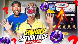 Satvik Face Reveal 😱 - Garena Free Fire Max