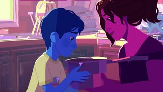 Pikirkan tentang karakteristik Anda sendiri - animasi penyembuhan Prancis yang lucu "Blue Curry"