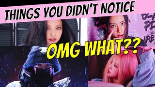 THINGS YOU DIDN'T NOTICE IN BLACKPINK SHUT DOWN MV TEASER