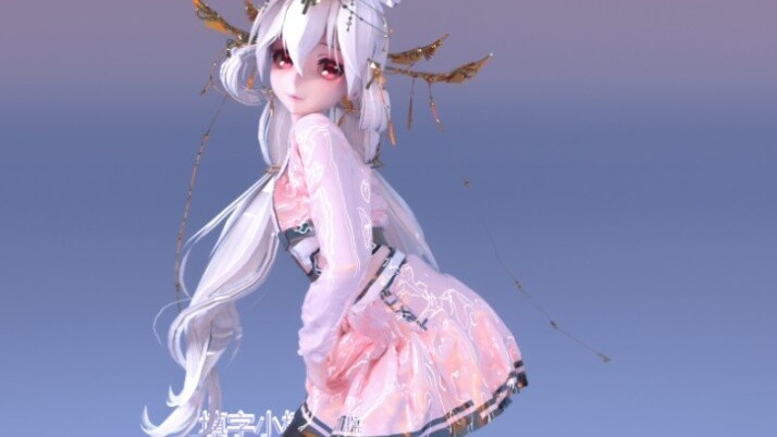 MD Cloth MMD "Mellow Mellow" rendering C4D OC yang lemah