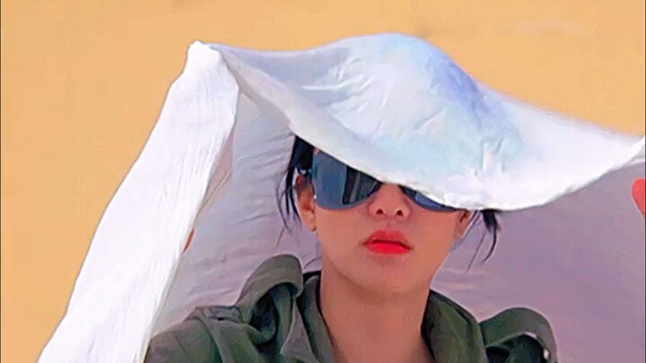 In the desert, as long as you’ve got a bag of water, you can do whatever you want.