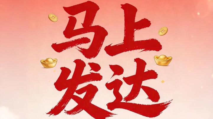 【รวยทันใจ!】“ขอให้ปีใหม่นี้เฮงๆ ปังๆ ตลอดปีม้า โชคดีไม่หยุดไม่ยั้ง!”