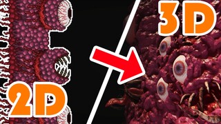 مليء بالتفاصيل! هذه النسخة ثلاثية الأبعاد من لعبة Meat Mountain، التي صممها اللاعب بنفسه، قد وصلت با