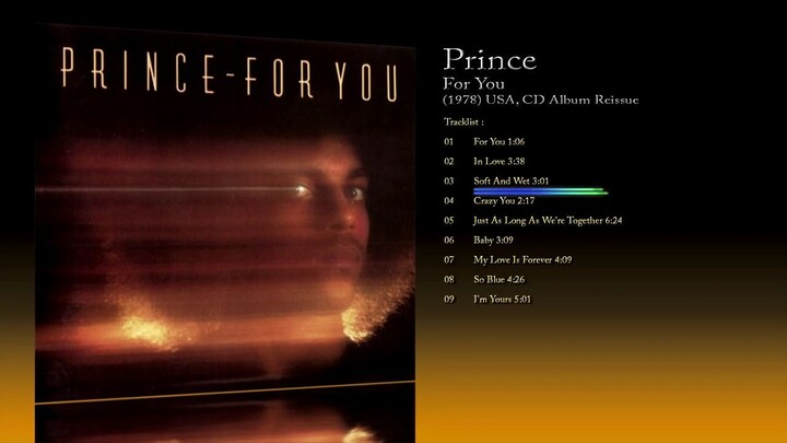 Prince (1978) For You [2000 CD Reissue, Album]