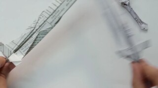 Sword Origami Step-by-Step | Fun & Easy Paper Weapon Tutorial