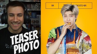 THE FIRST TEASER IS HERE! BTS X MCDONALDS NAMJOON PHOTO REACTION