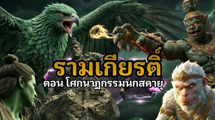 โศกนาฏกรรมนกสดายุ | รามเกียรติ์ ตอนที่ 4 พญานก ปะทะ พญายักษ์