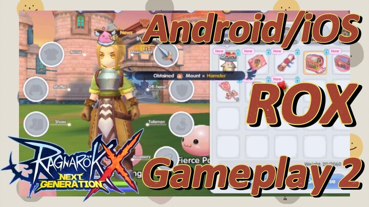 [Ragnarok X: Next Generation] ROX Gameplay 2(Android/iOS)