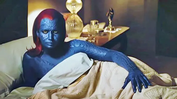 X-Men: I thought there was a beautiful woman lying on the bed, but Mystique turned into a tragedy