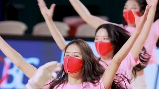 [4K] Cheerleader giant Park Qiliang lean 2nd generation cheerleading team 4 giants cheering live dan
