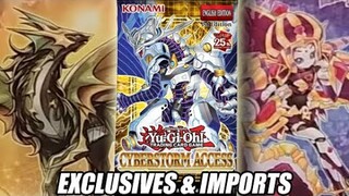 Yu-Gi-Oh! Cyberstorm Access TCG EXCLUSIVES & IMPORTS!